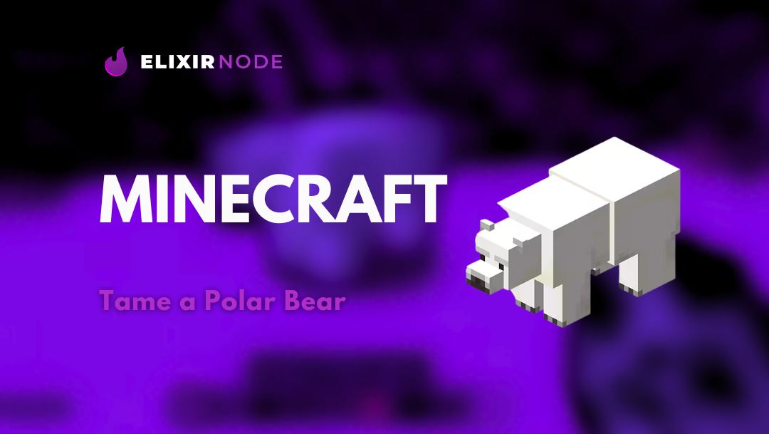 How to Tame a Polar Bear in Minecraft Background