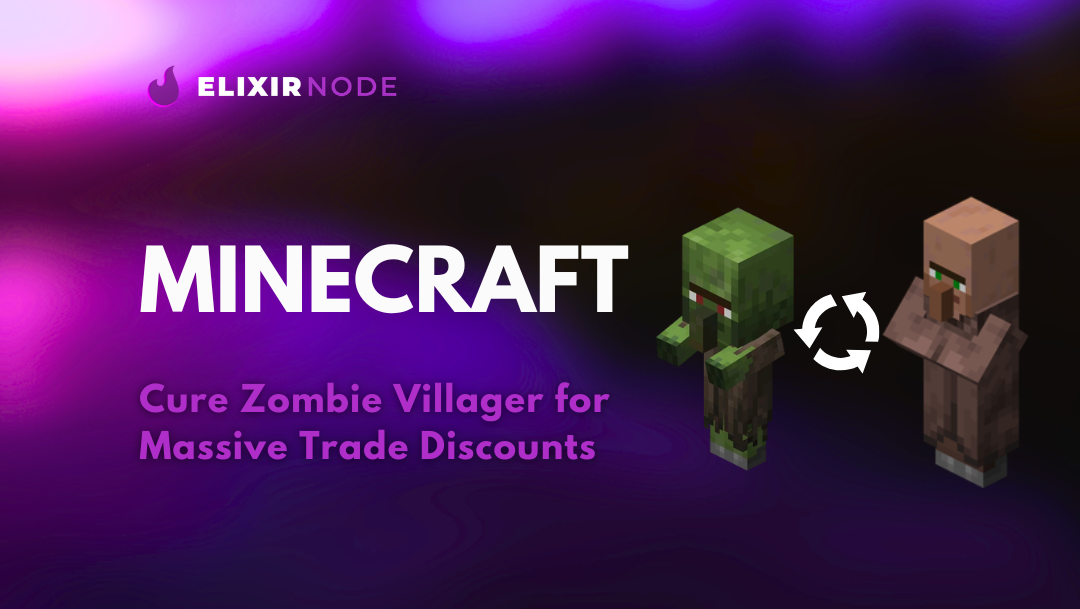 How to Cure a Zombie Villager for Massive Trade Discounts Background