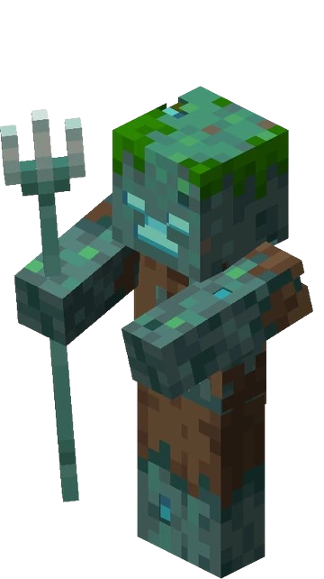 Minecraft Drowned: The Trident Threat