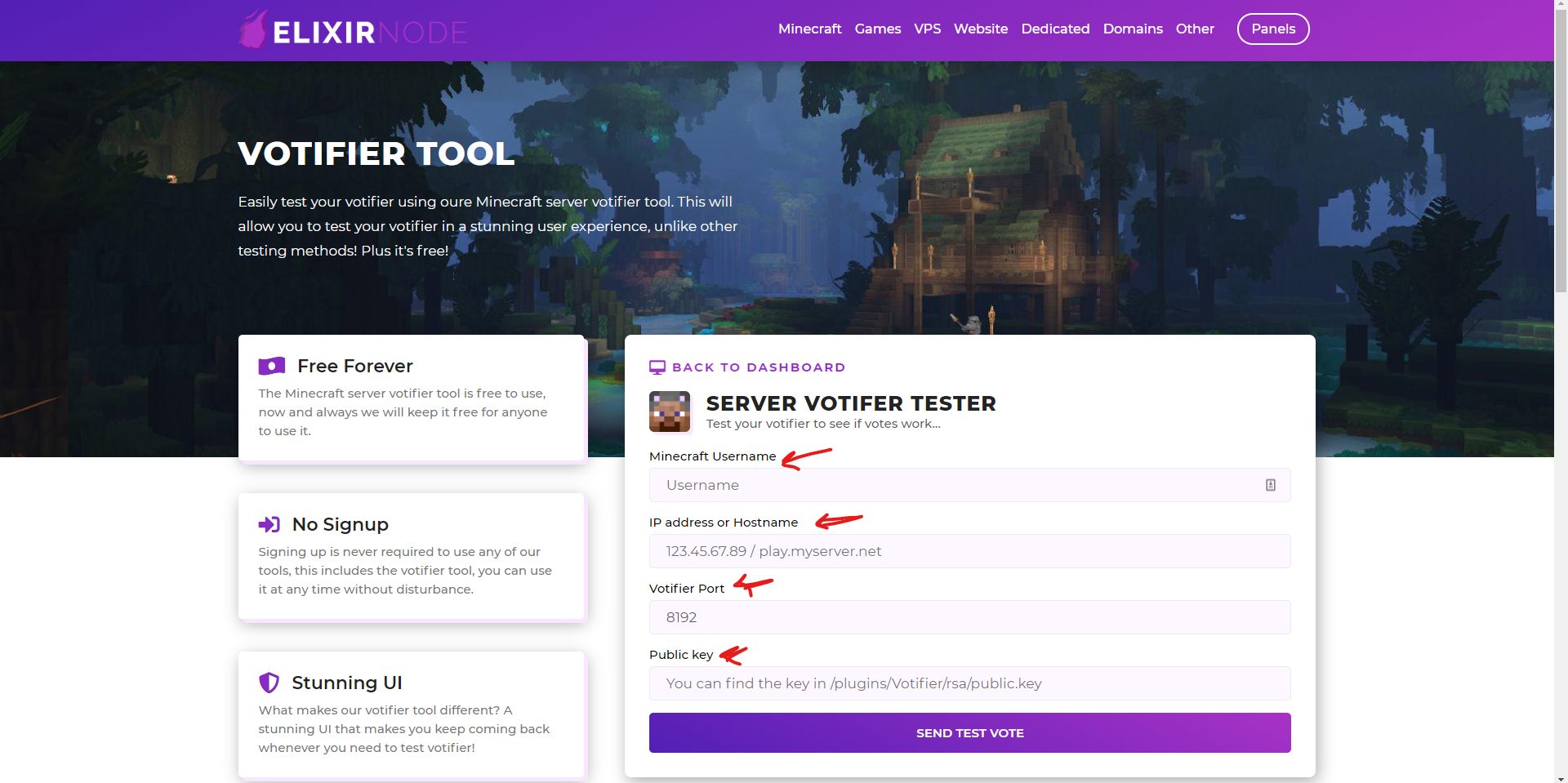 How to test your Minecraft server Votifier